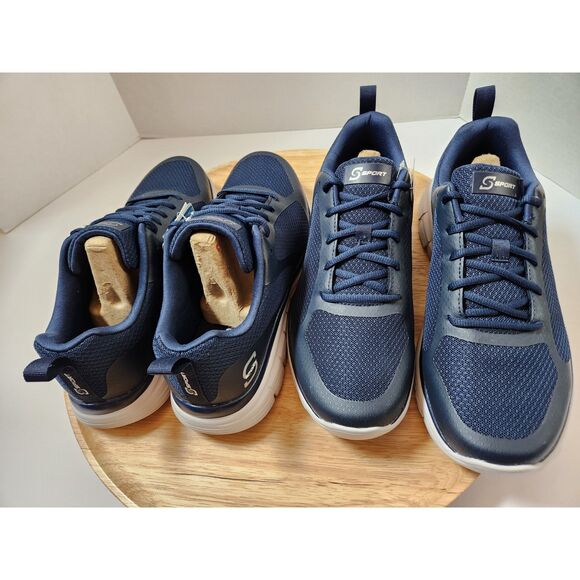 Bundle of 2 | S Sport by Skechers Men’s Lace-Up Sneakers | Size 11 | Blue - Picture 5 of 8